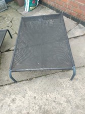 HiK9 Raised Dog Bed Extra Large Dog Bed Brown Mesh Cover