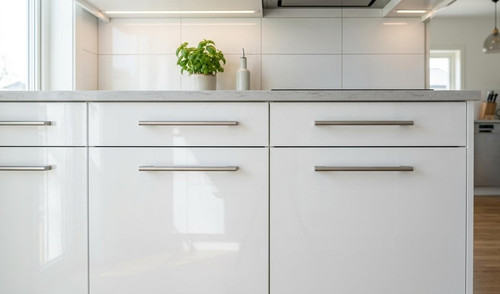 White gloss mdf replacement - white,