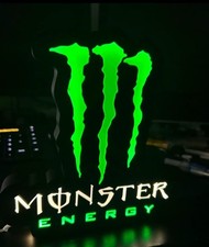 Monster energy drink light box