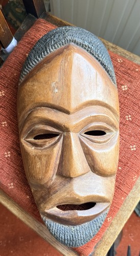 Large hand carved wooden - large,
