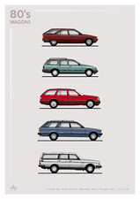 POSTER - 80's WAGON EVOLUTION