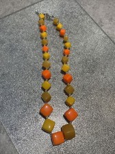 ONE BUTTON Brand Cube Adjustable Necklace