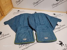 OBABY APOLLO TWIN DOUBLE STROLLER PUSHCHAIR Seat Fabrics REPLACEMENT Part Blue
