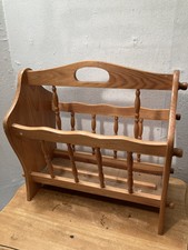 Light wood Magazine Rack