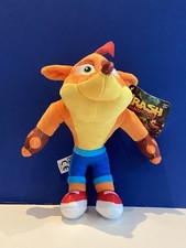 Crash Bandicoot 9" apporx Plush Soft Toy figure Activision Headstart tagged rare