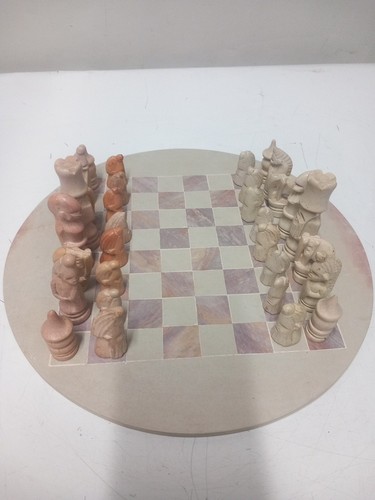 African style chess set - style,