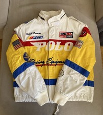 £495 Polo Ralph Lauren Racing Jacket Equipment F1 Nascar Bella Hadid Bomber XS-S