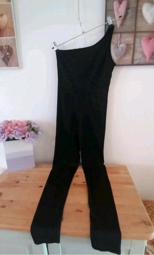Ladies black playsuit one - ladies,