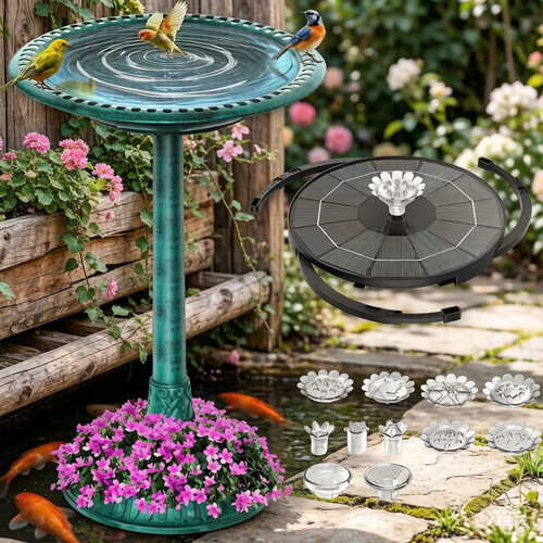 Outdoor patio garden - patio, bath