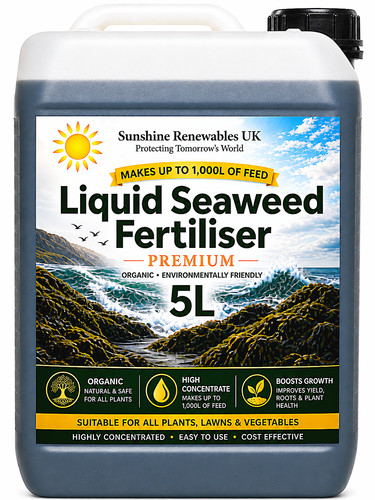 Liquid seaweed fertiliser - seaweed,