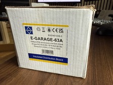 Lewden 63A E-Garage Consumer Unit 30mA with 6A and 16A MCB - E-GARAGE-63A