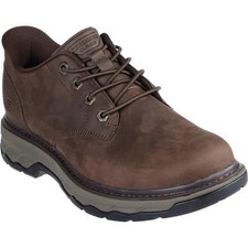 Skechers Slip Ins Relaxed Fit Lockett Gustav Shoes Brown 8-13