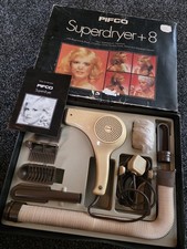 Vintage Pifco Superdryer + 8