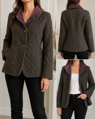 Etro milano black wool silk - etro,