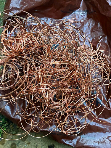 Copper wire scrap - copper, offcuts