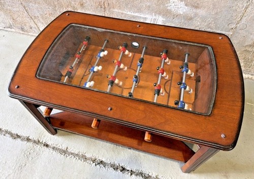 Vintage style football fusball - vintage,