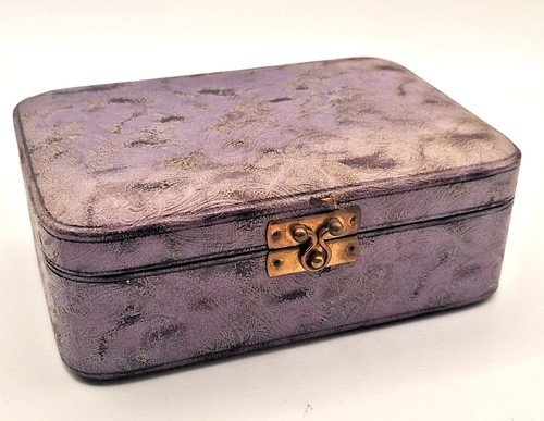 Antique lilac faux leather - lilac, &