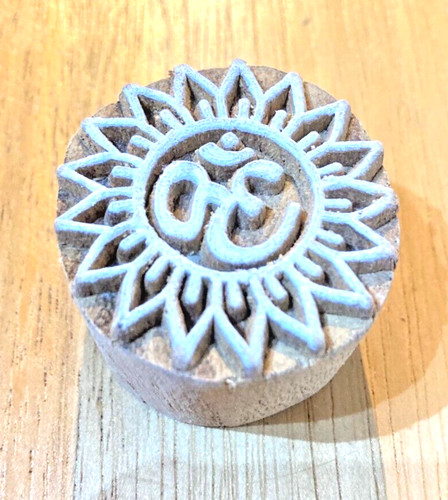 Indian wooden printing blocks - wooden,
