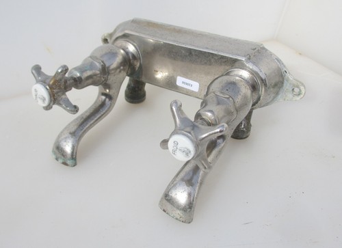 Antique brass sink - antique, mixer