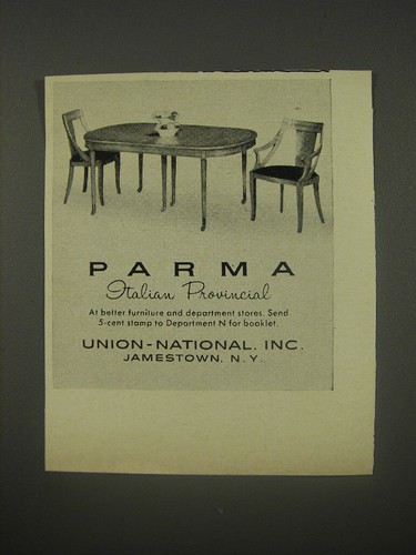 1956 parma italian provincial - parma,