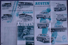 Austin Range Mini Mk II Cooper 1300 1100 A60 1800 A110 1967-68 Brochure 2446