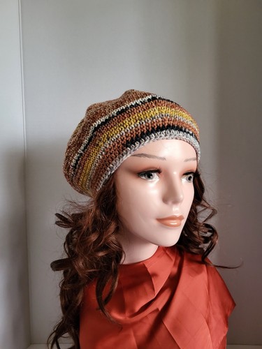 Handmade crochet beret - handmade,
