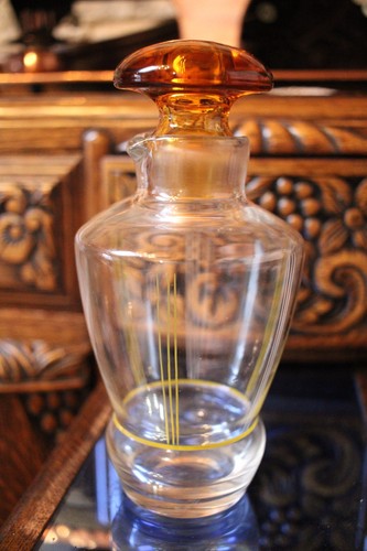 Art deco glass cocktail - art,