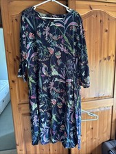 Adini Women's Floral Dress L1 Multicolored, Size L1 UK 16