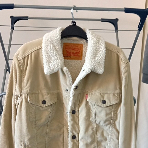 Levi sherpa trucker denim - levi's,