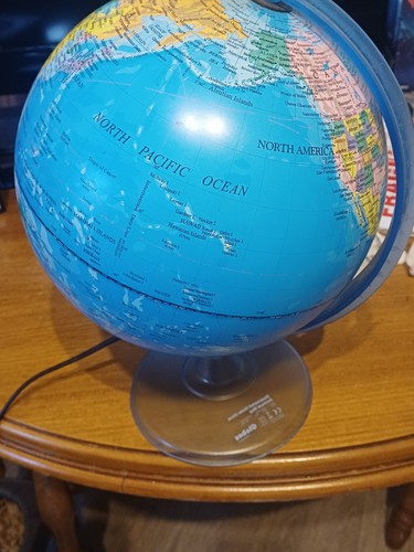 Globes illuminated globe 25cm - illuminated,