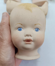  BISQUE PORCELAIN DOLL SPARES. HEAD ARMS LEGS. MAUREEN 1984