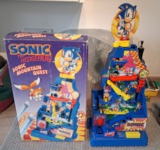 SONIC THE HEDGEHOG - SONIC MOUNTAIN QUEST - COMPLETE-VINTAGE TOY-GREAT CONDITION