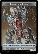 MTG Phyrexian Golem // Faerie