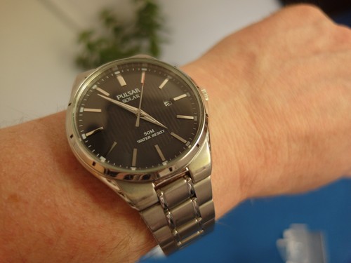 Pulsar solar powered mens - pulsar,