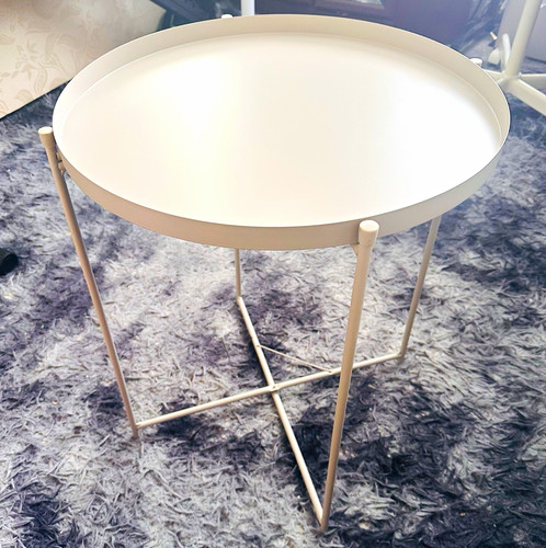 Belavi round tray table warm - belavi,