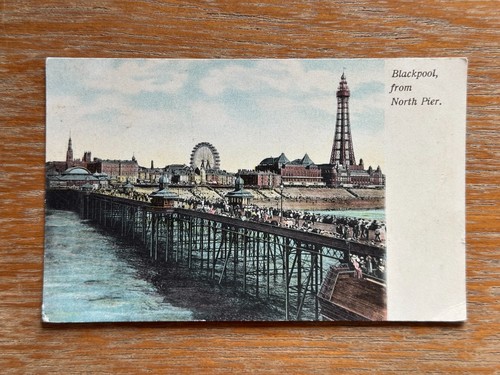 Antique postcard blackpool - postcard,