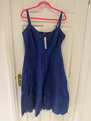 Per una dress strappy broderie - per,