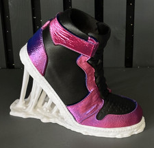 shoe ornament, 3d print, red