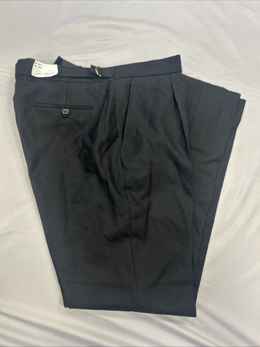 Black herringbone trousers - herringbone,