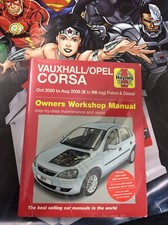 Vauxhall/Opel Corsa Petrol & Diesel (Oct 00 - Aug 06) Haynes Repair Manual