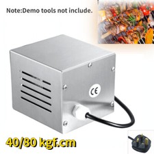 Outdoor 220V 40/80KGF.CM Rotisserie Camp BBQ Motor Roaster Pig Chicken Lamb Spit