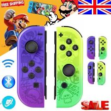 For Nintendo Switch Joy Con Controller Wireless 1 Pair Gamepad Joypad Splatoon 3