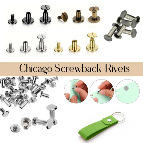 50pcs chicago flat brass - 10/20/50pcs,