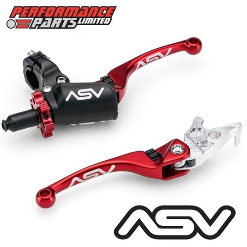 Asv red levers short brake - red,