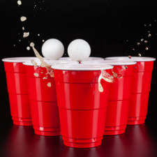 Red Plastic Party Cups