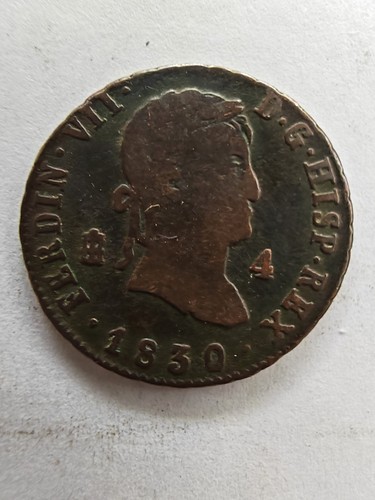 1830 spain maravedis copper - spain,