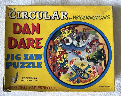 Dan dare vintage circular - dan,