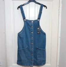 UK 12 denim co denim pinny