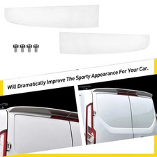 Roof Spoiler Frozen White Rear