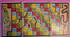 Vintage board game Snakes &